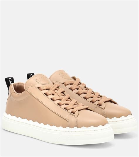 sneaker damen chloe|chloe scalloped sneakers.